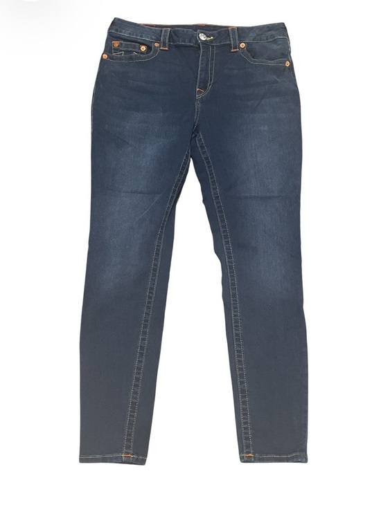 True Religion Denim - True Religion JENNIE CURVY MID RISE SUPER SKINNY JEANS Size 34